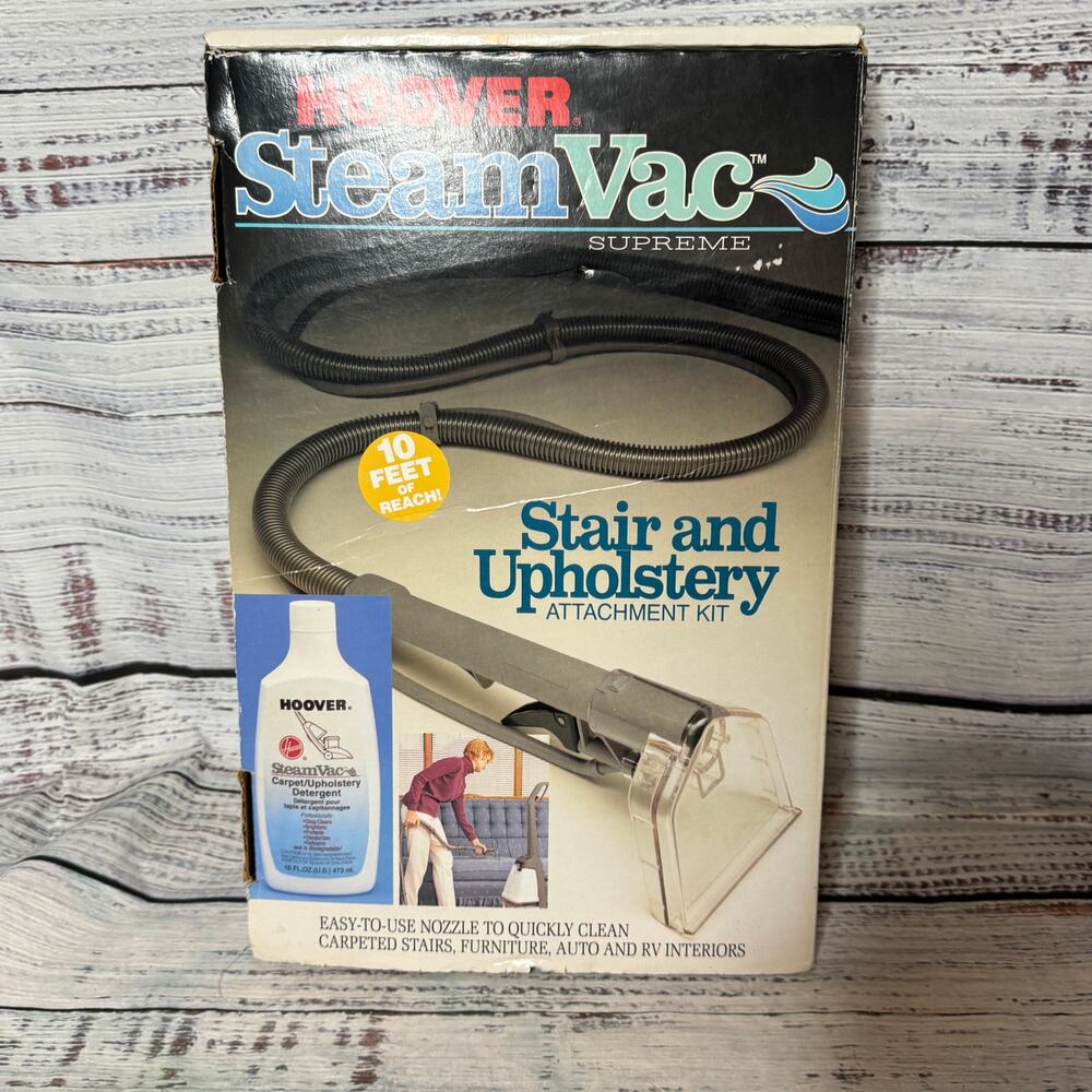 Hoover SteamVac Stair Upholstery Attachment Kit NO DETERGENT INCLUDED
